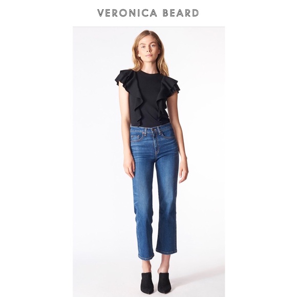 VERONICA BEARD NWT Jackie 10” Straight Jeans 25